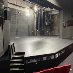 Glenn St Theatre Weathertex & Total Blitz Black Stage Paint