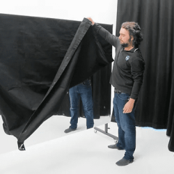 Alternative view of Rollaway Mylar Glassless Mirrors