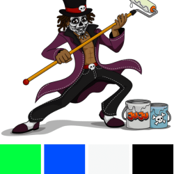 JuJu Paints Colour Palette