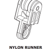 Nylon track runners