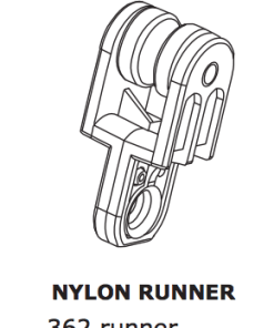 Nylon track runners