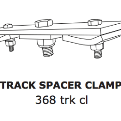Track Spacer Clamp 368 trk cl