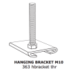 threaded rod hanging bracket