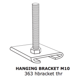 threaded rod hanging bracket