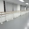 Distinction Dance Double Floor Mounted Dance Barre Stanchion - Floor Fixed